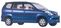 Rental Car - Toyota Avanza