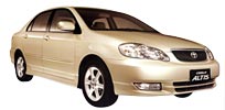 Rental Car - Toyota Corolla Altis